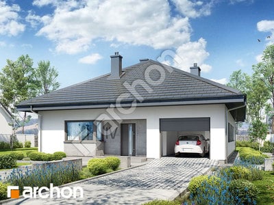 Проект дома ARCHON+ Дом в хакетиях  