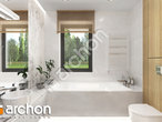 Проект дома ARCHON+ Дом в ренклодах 14 (Г2) визуализация ванной (визуализация 3 вид 2)