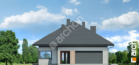 Передний фасад Дом в ренклодах 14 (Г2)