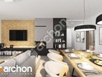 Проект дома ARCHON+ Дом в ренклодах 14 (Г2) дневная зона (визуализация 1 вид 4)