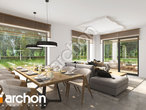 Проект дома ARCHON+ Дом в ренклодах 14 (Г2) дневная зона (визуализация 1 вид 5)