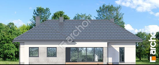 Дворовой фасад Дом в навлоциях 3 (Г2)