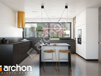 Проект дома ARCHON+ Дом в навлоциях 3 (Г2) визуализация кухни 1 вид 1
