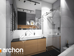 Проект будинку ARCHON+ Будинок в навлоціях 3 (Г2) візуалізація ванни (візуалізація 3 від 1)