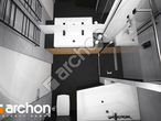 Проект будинку ARCHON+ Будинок в навлоціях 3 (Г2) візуалізація ванни (візуалізація 3 від 4)