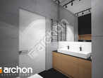 Проект дома ARCHON+ Дом в навлоциях 3 (Г2) визуализация ванной (визуализация 3 вид 3)