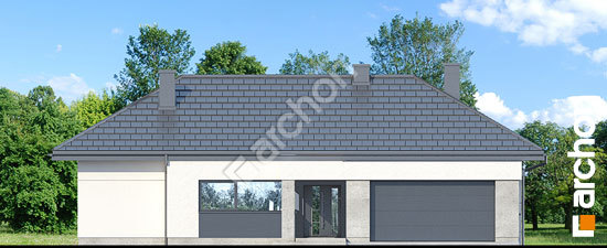 Передній фасад Будинок в навлоціях 3 (Г2)