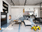 Проект дома ARCHON+ Дом в навлоциях 3 (Г2) дневная зона (визуализация 1 вид 3)