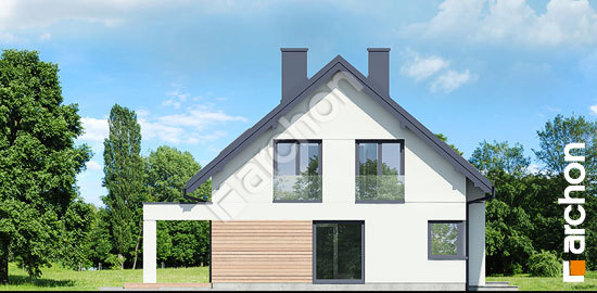 Боковой фасад Дом в коммифорах (А)