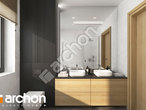 Проект дома ARCHON+ Дом в нарциссах 6 (Р2) визуализация ванной (визуализация 3 вид 1)