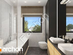 Проект дома ARCHON+ Дом в нарциссах 6 (Р2) визуализация ванной (визуализация 3 вид 2)