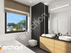 Проект дома ARCHON+ Дом в нарциссах 6 (Р2) визуализация ванной (визуализация 3 вид 3)