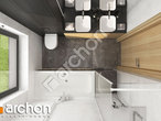 Проект дома ARCHON+ Дом в нарциссах 6 (Р2) визуализация ванной (визуализация 3 вид 4)