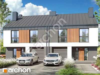 Проект дома ARCHON+ Дом в нарциссах 6 (Р2)
