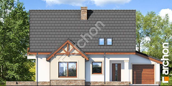 Передній фасад Будинок в мандаринках (Г) вер.2