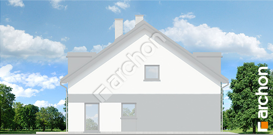 Боковой фасад Дом в ривиях 8 (ГБ) вер.2