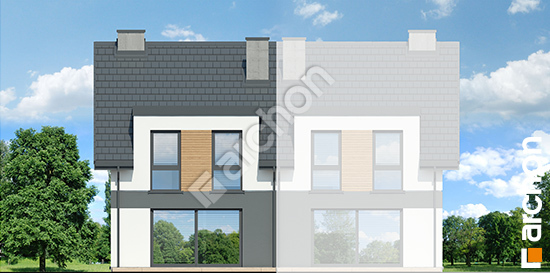 Дворовий фасад Будинок в рівіях 8 (ГБ) вер.2