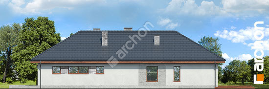 Боковой фасад Дом в андромедах (Г2П)