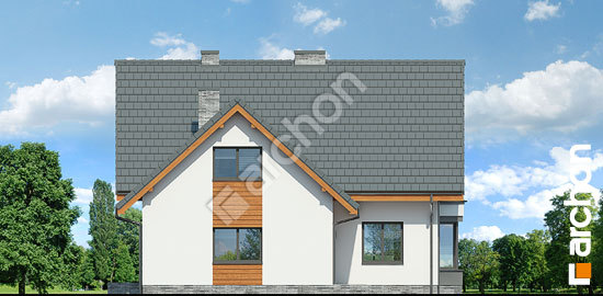 Боковой фасад Дом на поляне 2 вер.2