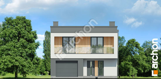 Передній фасад Будинок в клематисах 34