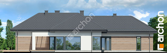 Боковой фасад Дом в галантусах 3 (Г2)