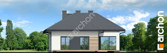 Дворовой фасад Дом в галантусах 3 (Г2)