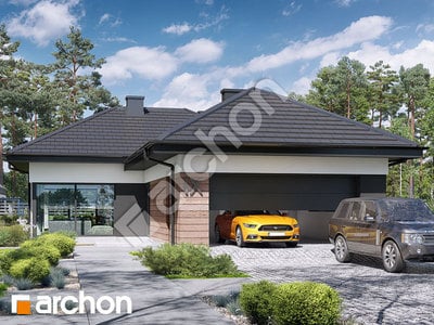 Проєкт будинку ARCHON+ Будинок в галантусах 3 (Г2) 