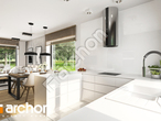 Проект будинку ARCHON+ Будинок у вівсянниці 4 (Г2 візуалізація кухні 1 від 2