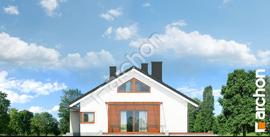 Боковой фасад Дом под красной рябиной 17 (Н)