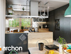 Проект будинку ARCHON+ Будинок під червоною горобиною 17 (Н) візуалізація кухні 1 від 3