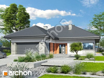 Проект будинку ARCHON+ Будинок в жонкілях (Г2) Вид 2