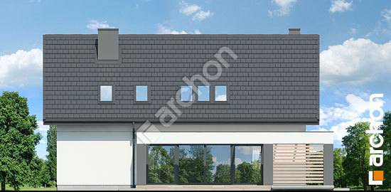 Дворовий фасад Будинок під клеродендрумом