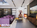 Проект будинку ARCHON+ Будинок під клеродендрумом денна зона (візуалізація 1 від 3)