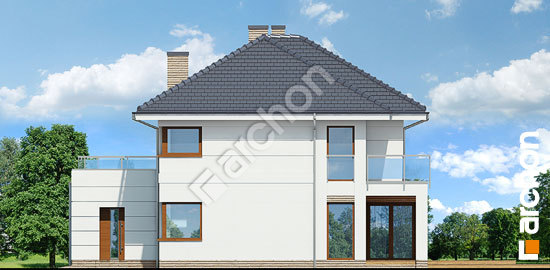 Дворовой фасад Вилла Элиза 4 (Г2)