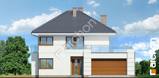 Передній фасад Вілла Еліза 4 (Г2)