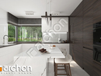 Проект будинку ARCHON+ Будинок в жонкілях 2 (Г2) візуалізація кухні 1 від 1