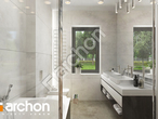 Проект будинку ARCHON+ Будинок в жонкілях 2 (Г2) візуалізація ванни (візуалізація 3 від 3)
