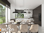 Проект будинку ARCHON+ Будинок в жонкілях 2 (Г2) денна зона (візуалізація 1 від 2)