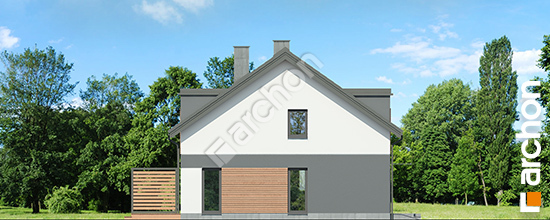 Бочний фасад Будинок в рівіях 16 (ГР2Б) вер.2