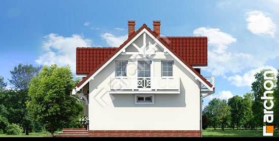 Бочний фасад Будинок в солодках вер.2