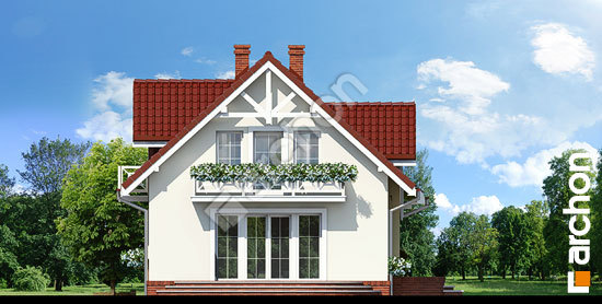 Боковой фасад Дом в солодках вер.2