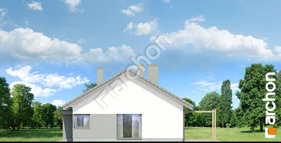 Боковой фасад Дом под красной рябиной 8 (ГН)