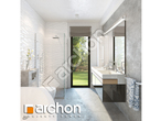 Проект будинку ARCHON+ Будинок під горобиною 8 (ГН)  візуалізація ванни (візуалізація 3 від 2)