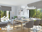 Проект дома ARCHON+ Дом под красной рябиной 8 (ГН) дневная зона (визуализация 1 вид 4)