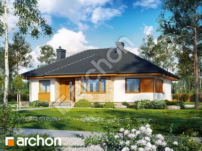 Проєкт будинку ARCHON+ Будинок в акебіях (В) 