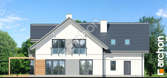 Дворовий фасад Будинок у гортензіях 2 (Г2)