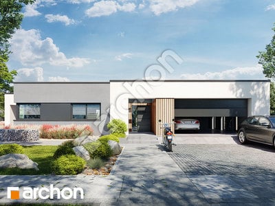 Проект будинку ARCHON+ Будинок в навлоціях 5 (Г2) Вид 2
