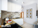 Проект дома ARCHON+ Дом в землянике 4 (Т) визуализация кухни 1 вид 1