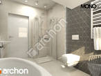 Проект будинку ARCHON+ Будинок в суниці 4 (Т) візуалізація ванни (візуалізація 1 від 3)