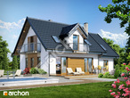 Проект будинку ARCHON+ Будинок в суниці 4 (Т) стилізація 4